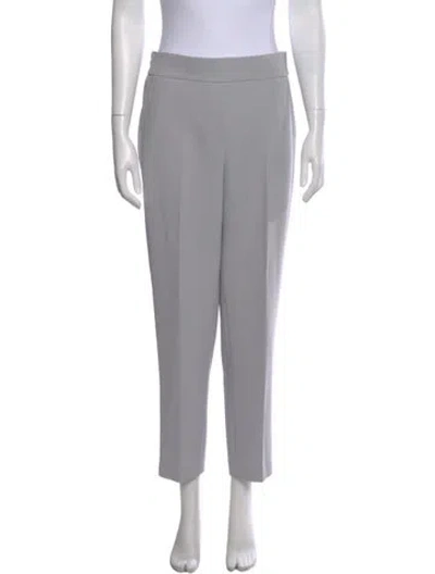 Pre-owned Donna Karan Straight Leg Pants In Gray