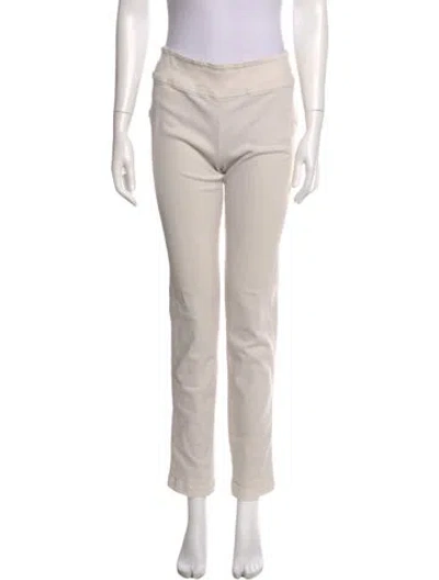 Pre-owned Donna Karan Straight Leg Pants In Neutral