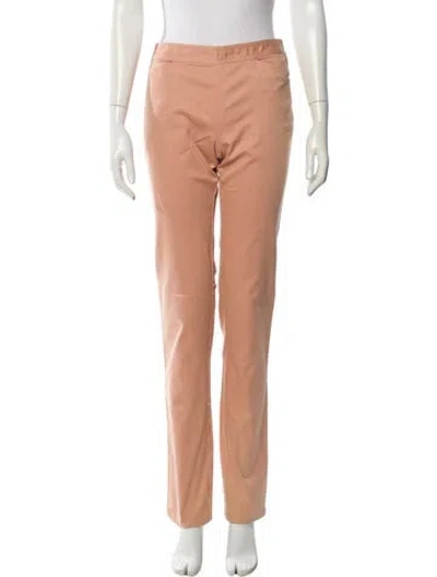 Pre-owned Donna Karan Straight Leg Pants In Neutral