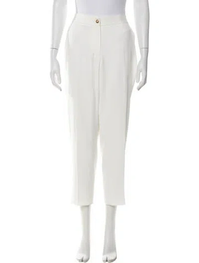 Pre-owned Donna Karan Straight Leg Pants In Neutral
