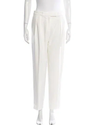 Pre-owned Donna Karan Straight Leg Pants In Neutral