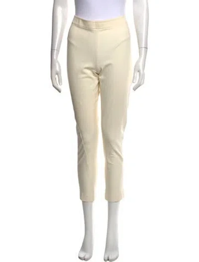 Pre-owned Donna Karan Straight Leg Pants In Neutrals