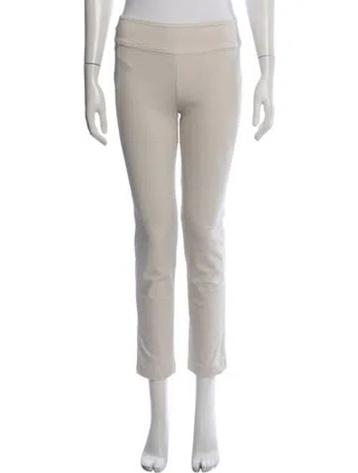 Pre-owned Donna Karan Straight Leg Pants In Neutrals