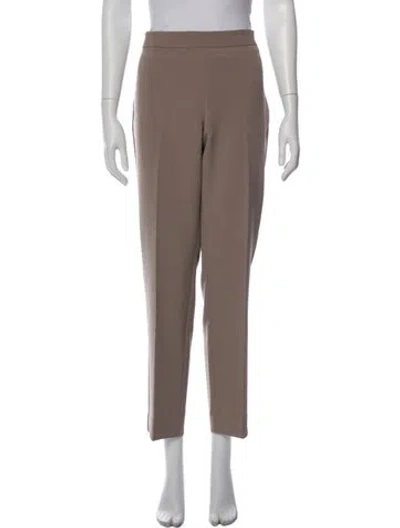 Pre-owned Donna Karan Straight Leg Pants In Purple