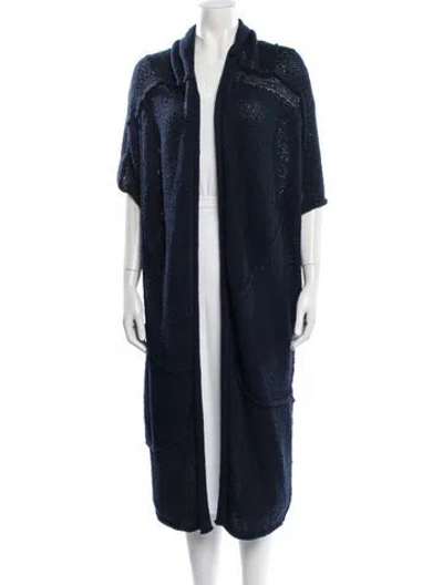 Pre-owned Donna Karan Sweater In Blue