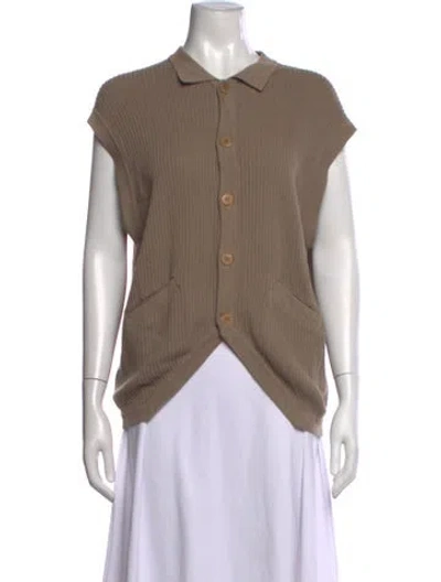 Pre-owned Donna Karan Sweater In Neutrals