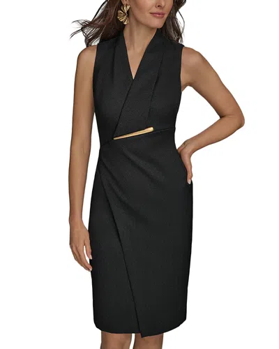 Donna Karan Taramind Stretch Sheath Dress In Black