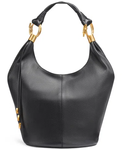 Donna Karan Tartan Extra-large Hobo Bag In Multi