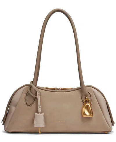 Donna Karan Terry Medium Shoulder Handbag In Neutral