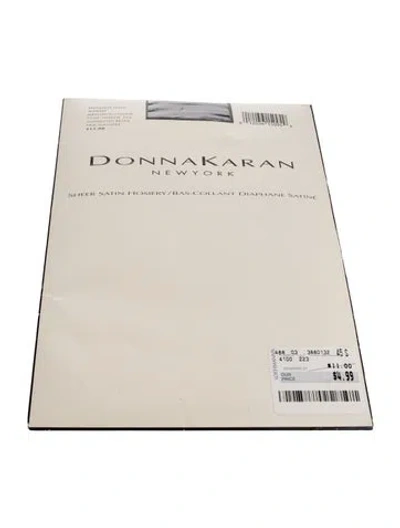 Pre-owned Donna Karan Top Tights In Blue