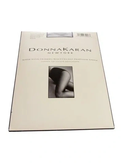 Pre-owned Donna Karan Top Tights In Gray