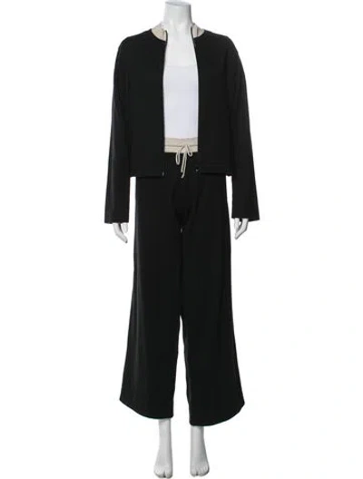 Pre-owned Donna Karan Tracksuit In Black