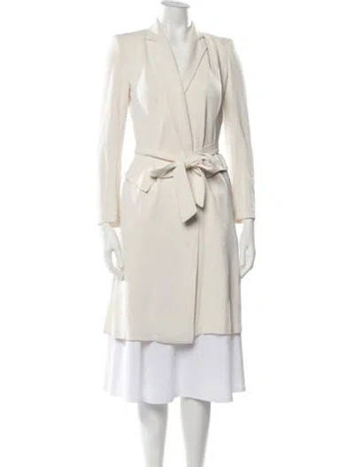 Pre-owned Donna Karan Trench Coat In Neutrals