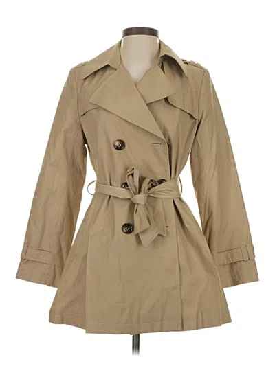 Pre-owned Donna Karan Trenchcoat In Brown