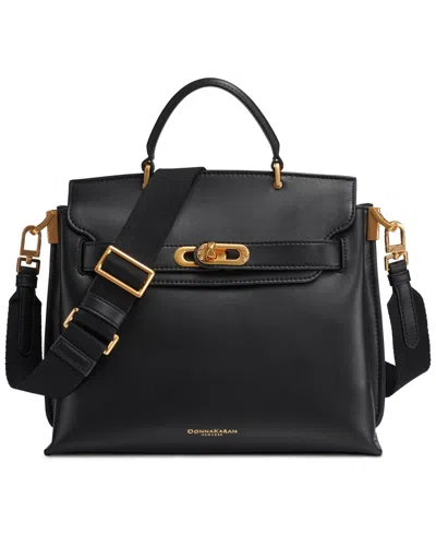 Donna Karan Turn-lock Bridgehampton Small Satchel Bag In Multi