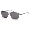 Donna Karan Unisex 56mm Gunmetal Sunglasses In Multi