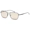 Donna Karan Unisex 56mm Black Sunglasses In Neutral
