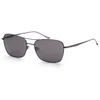 Donna Karan Unisex 56mm Gunmetal Sunglasses In Multi