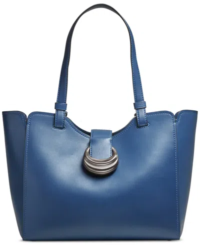 Donna Karan Valley Stream Small Buckle Tote In Ocean