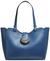 Donna Karan Valley Stream Small Buckle Tote In Ocean