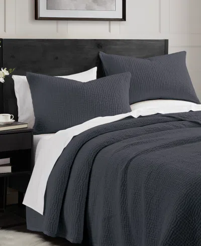 Donna Karan Velvet Sham, Standard In Black