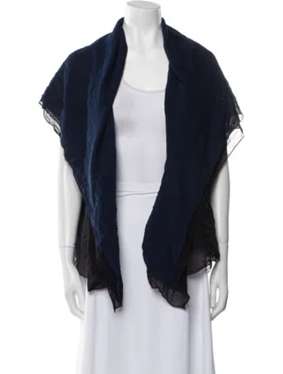 Pre-owned Donna Karan Vest In Blue