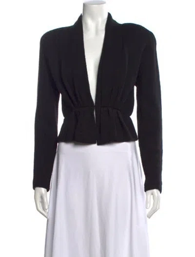 Pre-owned Donna Karan Vintage 1980's Sweater In Black