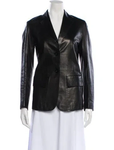 Pre-owned Donna Karan Vintage 1990's Blazer In Black