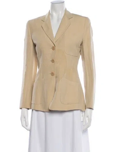 Pre-owned Donna Karan Vintage 1990's Blazer In Neutrals