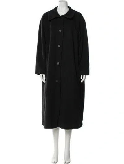 Pre-owned Donna Karan Vintage 1990's Coat In Black