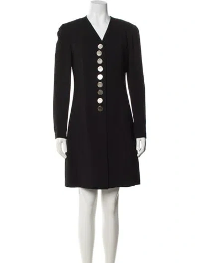 Pre-owned Donna Karan Vintage 1990's Dress Set In Black