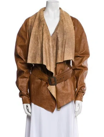 Pre-owned Donna Karan Vintage 1990's Jacket In Brown
