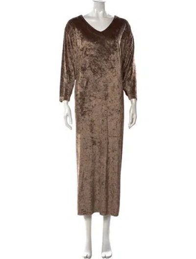 Pre-owned Donna Karan Vintage 1990's Nightgown In Brown