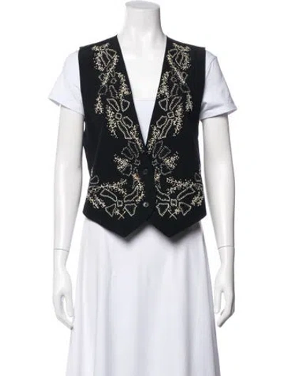 Pre-owned Donna Karan Vintage 1990's Vest In Black