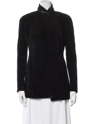 Pre-owned Donna Karan Vintage 1996 Evening Jacket In Black