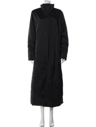 Pre-owned Donna Karan Vintage 2000's Coat In Black