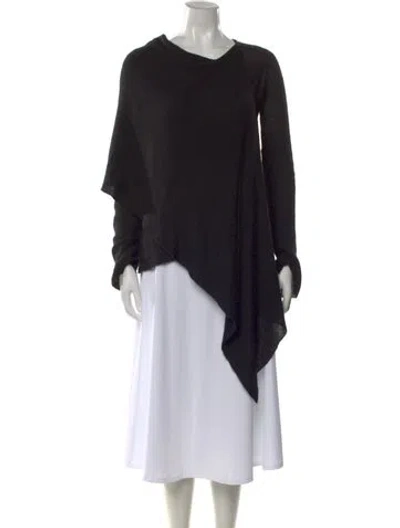 Pre-owned Donna Karan Vintage Cashmere Sweater In Black