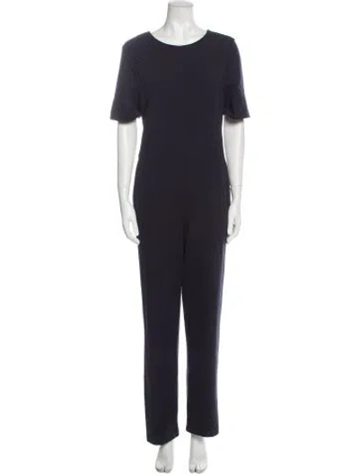 Pre-owned Donna Karan Vintage Late 2000's - Early 2010's Jumpsuit In Blue