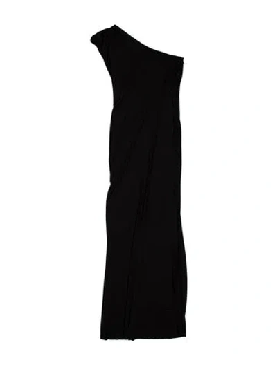 Pre-owned Donna Karan Vintage Long Dress In Black