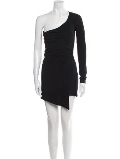 Pre-owned Donna Karan Vintage Mini Dress In Blue