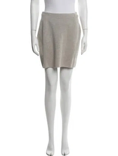 Pre-owned Donna Karan Vintage Mini Dress In Blue/white