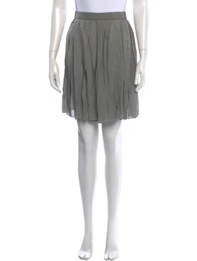 Pre-owned Donna Karan Vintage Mini Skirt In Black/white