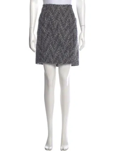Pre-owned Donna Karan Vintage Mini Skirt In Neutral