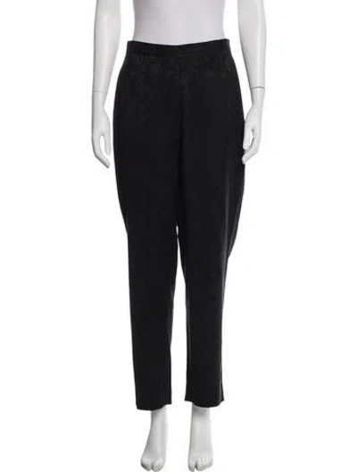 Pre-owned Donna Karan Vintage Straight Leg Pants In Brown