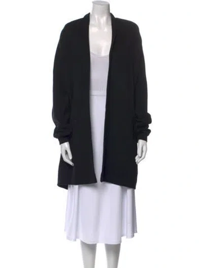Pre-owned Donna Karan Vintage Wool Sweater In Black