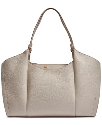 Donna Karan Wainscott Tote In Zinc