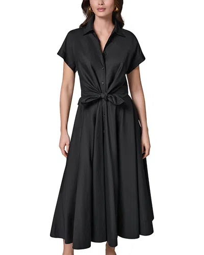 Donna Karan Weekend Donna Karan Maxi Shirt Dress In Black