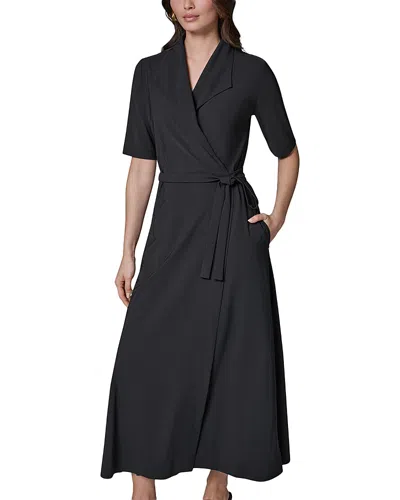 Donna Karan Weekend Donna Karan Wrap Dress In Black