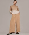 Donna Karan Weekend Donna Karen Weekend Womens Long Sleeve Cashmere Blend Dip Dyed Sweater Pull On Pants