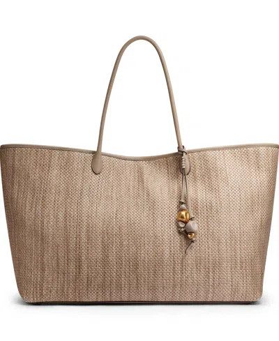Donna Karan Weekend Extra-large Tote Handbag In Brown